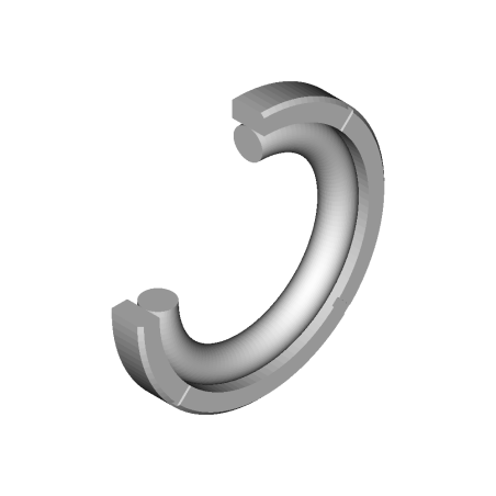 Junta PS-10 PTFE estándar 9,10x